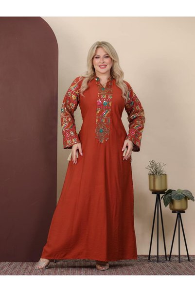 AFandina جلابية فاخرة بتصميم تراثي أنيق... لأنك تستحقين إطلالة لا تُنسى