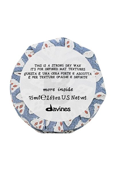 Davines More Inside Strong Dry Wax styling wax for strong hold, 75 ml