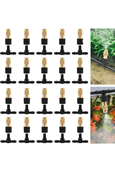 STARSTAR 24 three-way atomizing nozzles w/drip irrigation Conn - For 0.64 cm ...