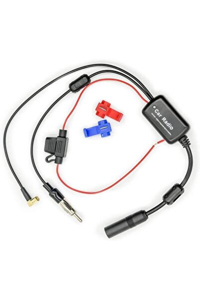 STARSTAR Universal 12V car radio signal amplifier, portable emergency FM/AM/D...
