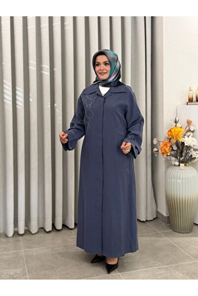 Armine TREND YAKA DETAYLI GİY-ÇIK İNDİGO