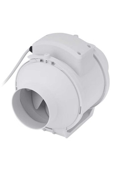 Duravel Energy-Efficient Duct Fan, Low Noise Exhaust Fan, High Efficiency Inl...