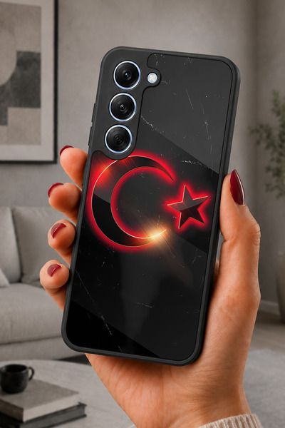 TECNO Spark 40 Pro Uyumlu Neon Desenli Kamera Korumalı Darbelere Dayanıklı Kılıf