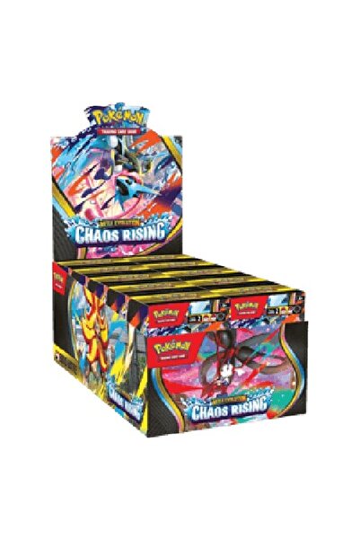 Pokemon Chaos Rising Display Cutie de Construcție și Luptă