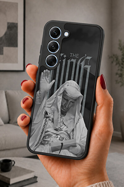 TECNO Spark 40 Pro Uyumlu KudüsKralı Desenli Kamera Korumalı Darbelere Dayanı...