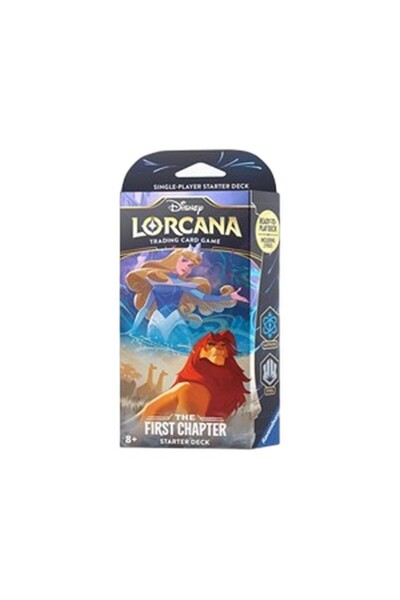 Disney Lorcana Prima Capitolină: Pachetul de start Safir și Oțel