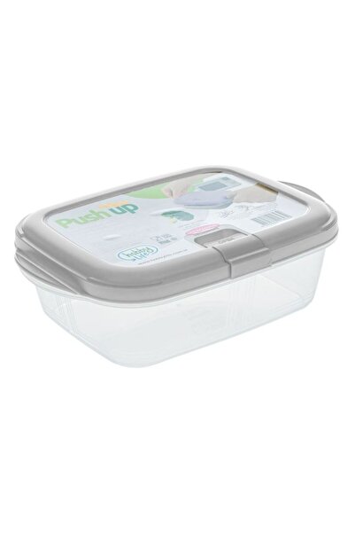 BAMI NETWORK Caserola alimente cu capac push up plastic 1.1L calatorii