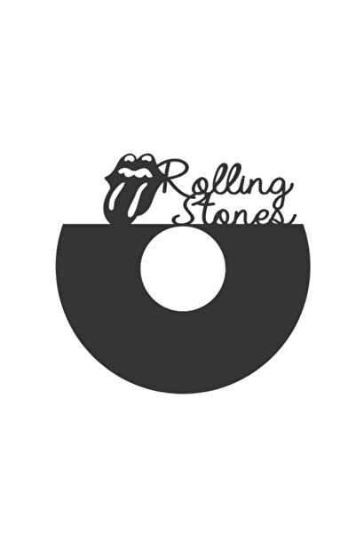 Gabcom Ceas de perete Rolling din lemn,culoare negru, 25 cm, design decorativ...