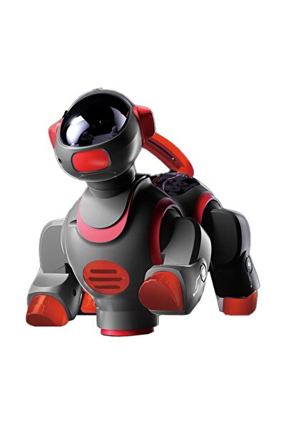 BAMI NETWORK Catelus robot dansator cu sunet si lumina negru-rosu 3+ ani