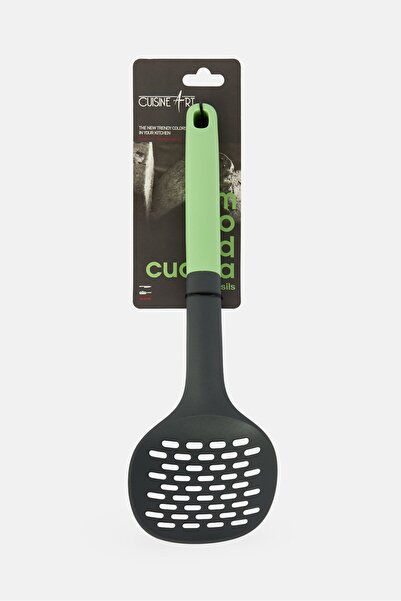 Cuisine Art Nylon Slotted Turner, Green
