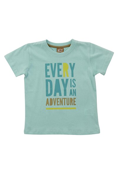 Funky Μπλούζα "Everyday is an adventure" μέντα