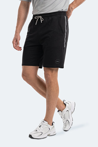 Slazenger شورت نولان I أسود للرجال