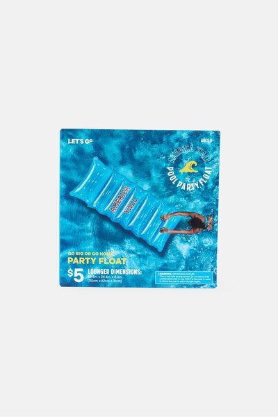 Let's Go Inflatable Party Float