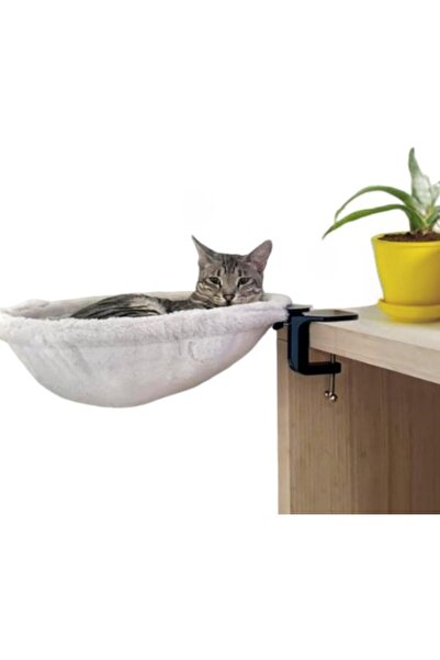 STARSTAR Cat Desk Hammock - 1 Piece - 40cm Loop Diameter - Soft Fabric Cat Be...