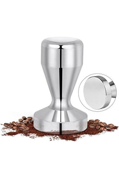 STARSTAR Coffee Tamper 51 mm - Stainless Steel Espresso Tamper with Ergonomic...