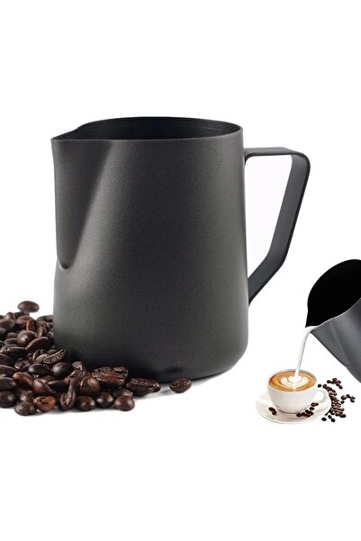 STARSTAR Stainless Steel milk pitcher for baristas, 600ml, A universal milk p...