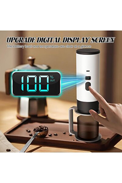 STARSTAR portable Coffee Maker 72W (12V USB Rechargeable), portable coffee ma...