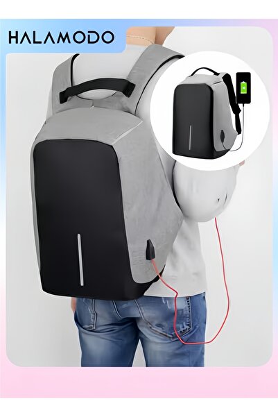 HALAMODO Laptop Backpack Large Capacity Business Bag Travel Anti-Theft Laptop...