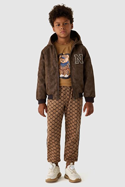 NBT JEANS Erkek Çocuk Kahverengi Mont
