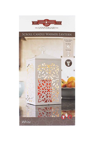 Candle Warmers Συσκευή Θέρμανσης Κεριών, Λευκό " (Scroll Candle Warmer, White...