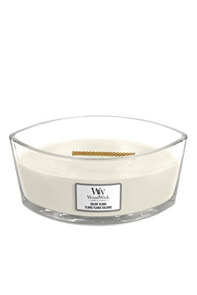 WoodWick Ηλιακό αρωματικό κερί Υλάνγκ με ξύλινο φυτίλι, 453,6 γρ.
