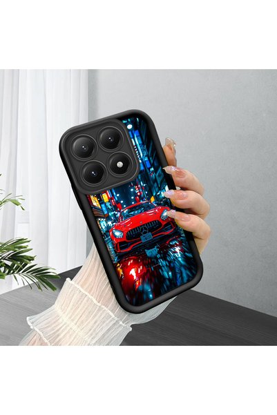 CHICASELUX Mi 15t 5g Compatible Fast Car Aesthetic Silicone Cover, Modern Sty...