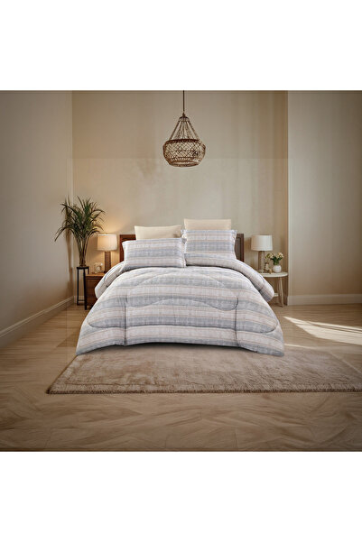Lifestyle Super King Printed 6 Piece Reversible Comforter Set - 260x240cmss