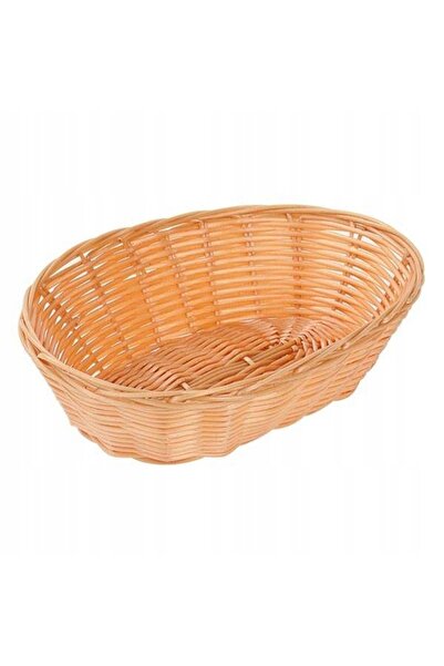 HENDI Coș de pâine oval din polipropilenă gri 32