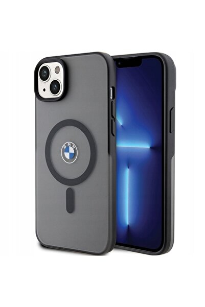 BMW BMHMP14MDSLK carcasă iPhone 14 Plus / 15 Plus 6.7 " negru/negru rigidă