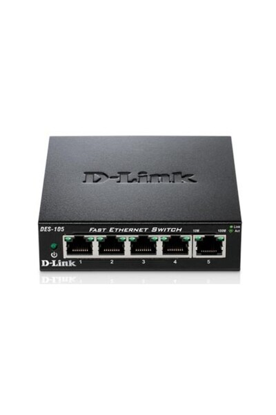 D-Link SWITCH DES-105/E 5 PORTURI
