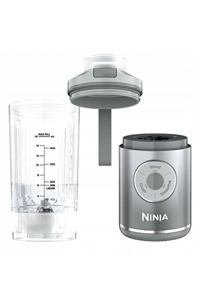 NINJA Blender portabil Blast Max BC251EUSL fără fir, argintiu