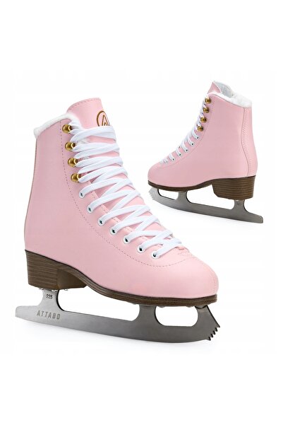 NO BRAND ATTABO Isla roz 41 patine de patinaj artistic Lame din oțel inoxidabil