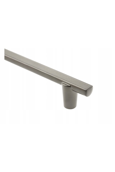GTV Mâner de mobilă RAY, C=192 mm, L=232 mm, grafit deschis UZ-RAY-192-25