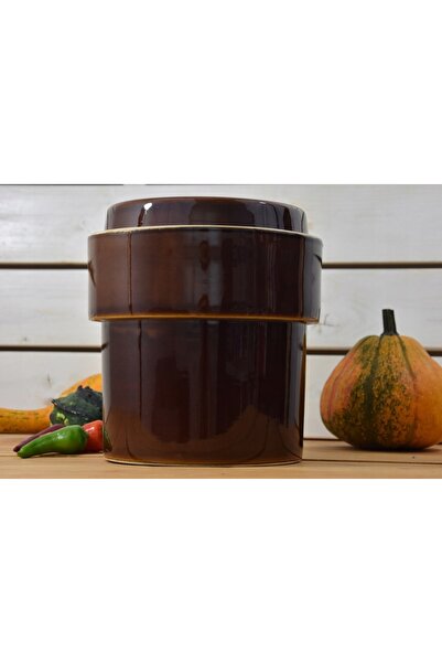 NO BRAND GARNEK 5L CERAMIC HERMETIC - BRONZ IDEAL PENTRU CAȚERUȘE PENTRU BUCĂ...