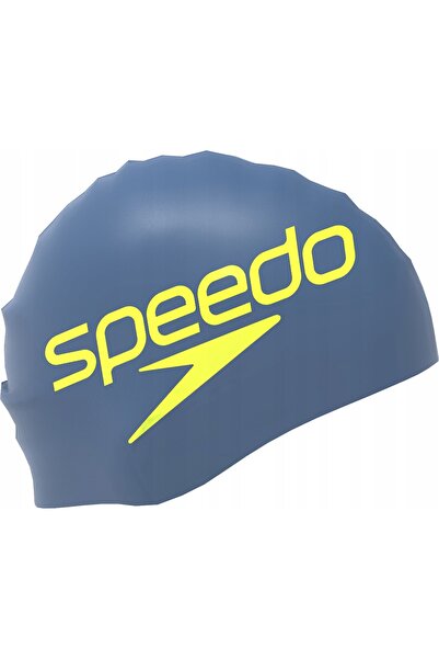SPEEDO Cască de înot din silicon pentru adulți, albastră