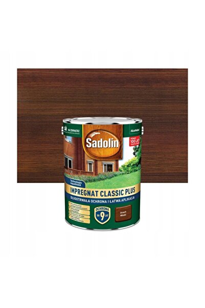 Sadolin CLASSIC PLUS IMPREGNANT PE BAZĂ DE APĂ PENTRU PROTECȚIA LEMNULUI NUC ...