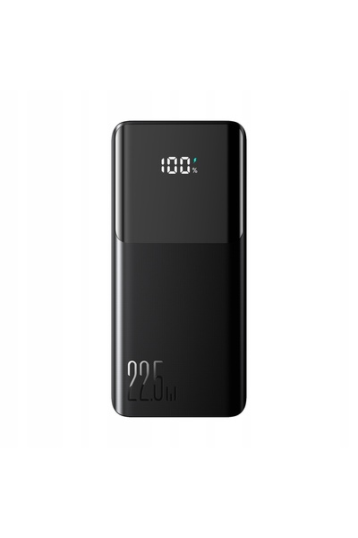 NO BRAND Baterie externă 10000mAh cu cabluri USB-C și Lightning integrate pen...