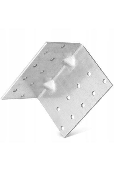 klimas 10x CONECTOR DE CORNIER DIN OȚEL 65x65x90 ÎNTĂRIT PENTRU LEMN 1K