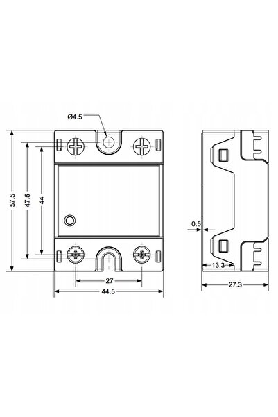 NO BRAND Releu SSR RSS-TD1A140ZP (40A; 4-32V) DC-AC; Selec