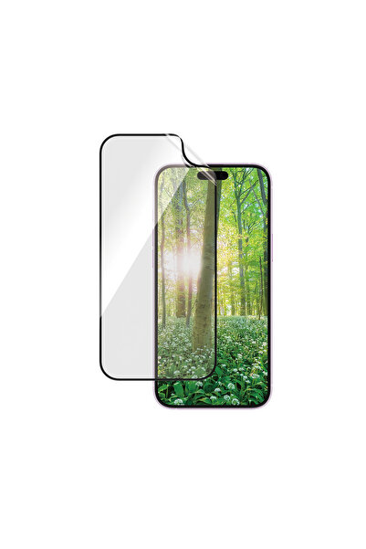 CARE by PanzerGlass® Sticlă hibridă pentru iPhone 16 Plus / 15 Plus, PanzerGl...