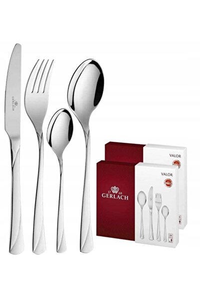 Gerlach SET COMPLET 48 PIESE TACÂMURI VALOR SHINE PENTRU 12 PERSONE CUTIE SET...