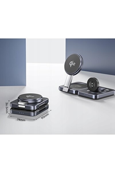 NO BRAND ÎNCĂRCĂTOR INDUCTIV PLIABIL CU ATACHAMENT MAGNETIC UNITEK