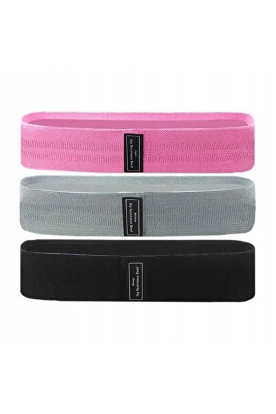WOZINSKY SET 3 BANDE DE REZISTENȚĂ MINI PENTRU EXERCIȚII YOGA FITNESS CROSSFIT