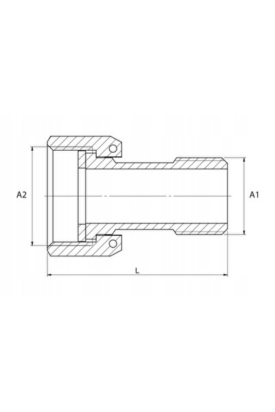 DIAMOND Contor de apă semi-filetat DN15 1/2'' GZ x 3/4'' GW din alamă