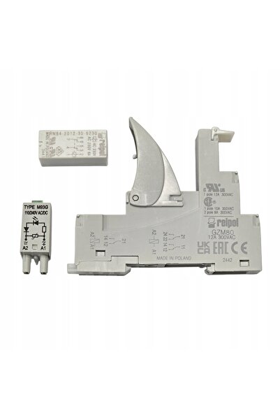 NO BRAND Releu PI84-230AC-M93G-MS-2012 2P 8A 230V AC 862117