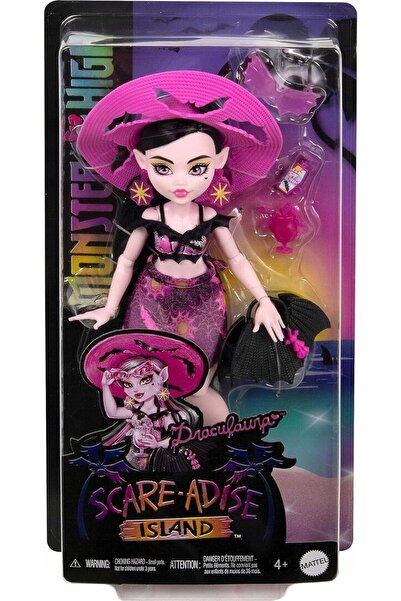 MONSTER HIGH ELIXIRUL SECRET AL LESTELEI DRACULAURA - MOBILIER DE CAMERĂ + PĂ...
