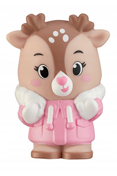 NO BRAND Familie de 4 reni Figurine animale reni Clorofilă