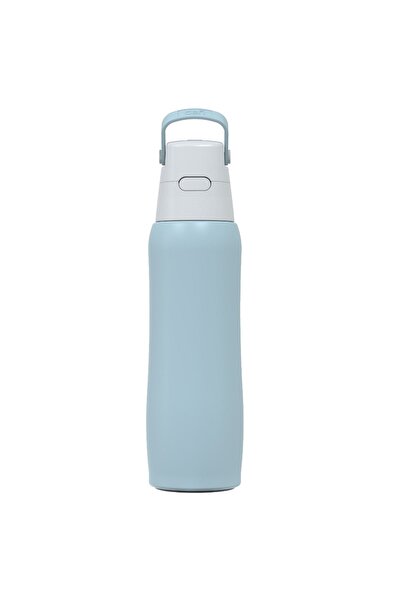 Dafi Termos cu filtru din oțel solid, pentru băuturi reci, 0.5L, Albastru