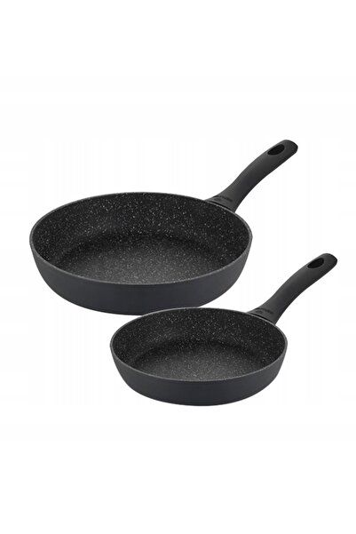 Gerlach Set complet de vase de bucătărie 6 piese + Tigaie GRANITEX 24 28 CM