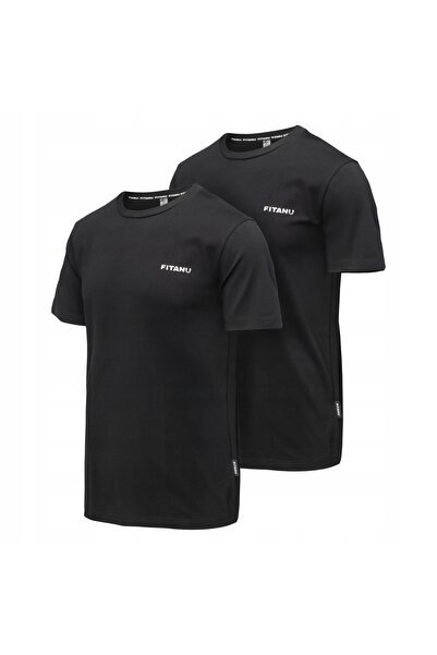 NO BRAND Tricou bărbătesc cu mânecă scurtă ARVIN II Pachet de 2 M